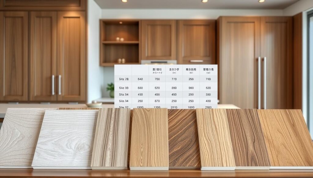 系統櫃板材價格與等級對比